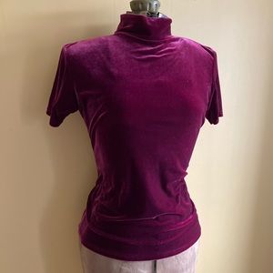 Vintage Velvet Turtleneck
